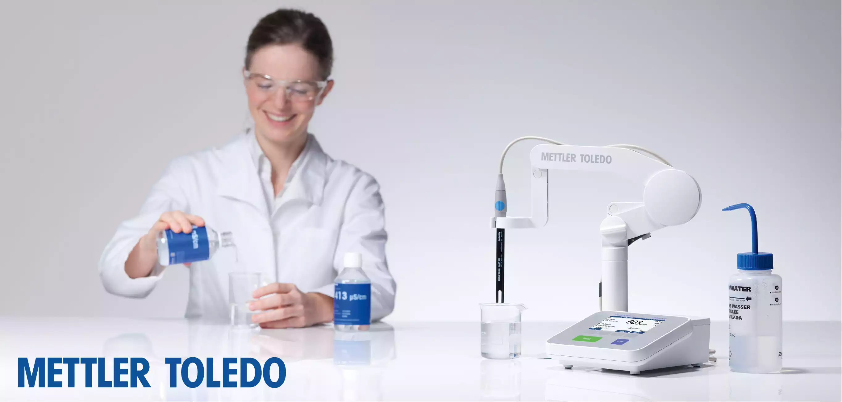 Calibration and verification of conductivity sensors by Mettler Toledo